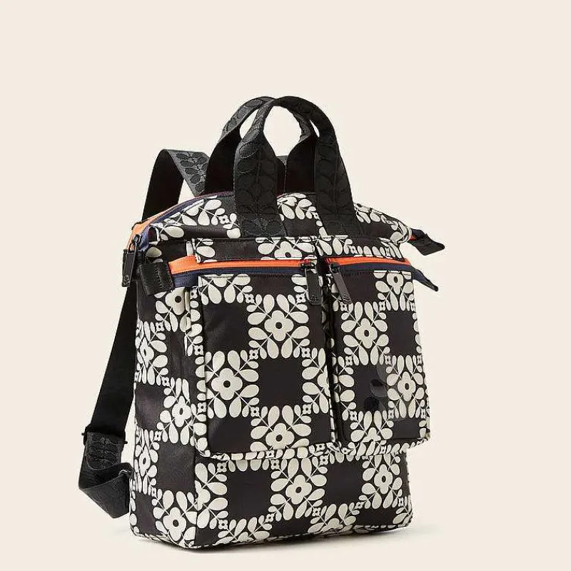 Orla Kiely Backpacks-Axis Medium Backpack