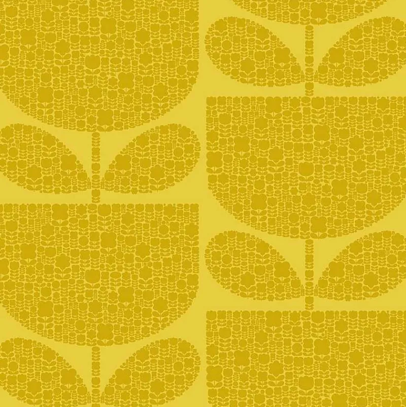 Orla Kiely Wallpaper-Block Garden Wallpaper