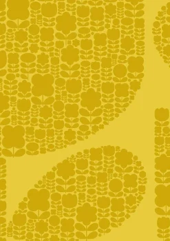 Orla Kiely Wallpaper-Block Garden Wallpaper