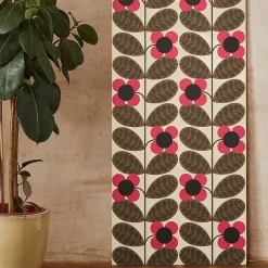 Orla Kiely Wallpaper-Botanica Bloom Wallpaper