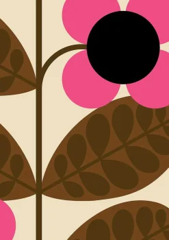 Orla Kiely Wallpaper-Botanica Bloom Wallpaper