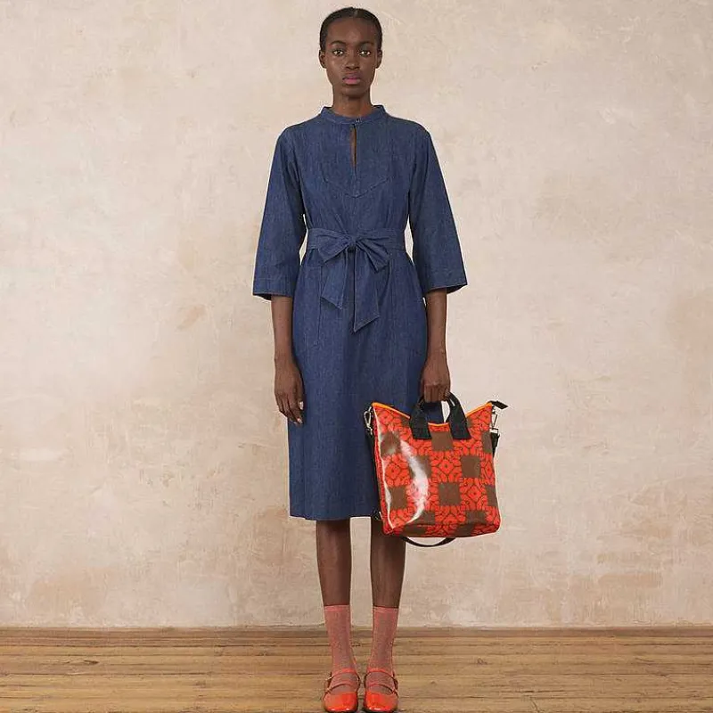 Orla Kiely Gifts Under £350-Carry Grab Bucket Bag