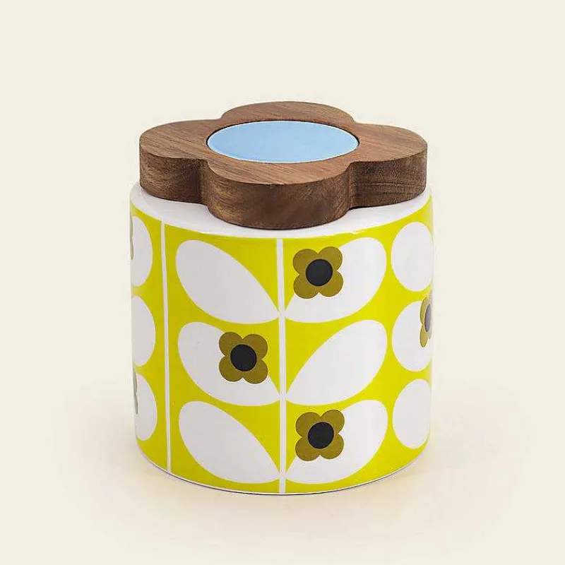 Orla Kiely Kitchen Storage-Ceramic Storage Jar