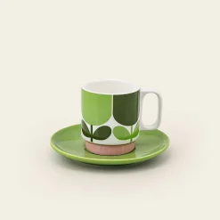 Orla Kiely Mugs & Teapots-Espresso & Saucer Set