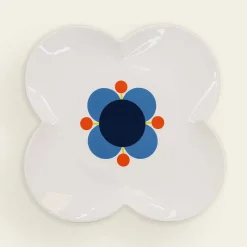 Orla Kiely Gifts Under £50-Flower Shaped Platter