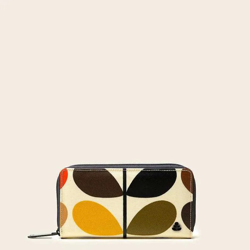 Orla Kiely Gifts Under £100-Forget Me Not Big Wallet