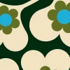 Orla Kiely Wallpaper-Japonica Wallpaper