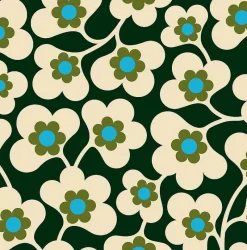 Orla Kiely Wallpaper-Japonica Wallpaper