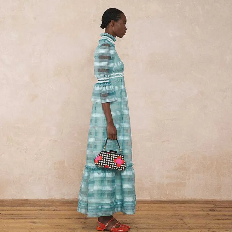 Orla Kiely Handbags-Jenny D Clutch