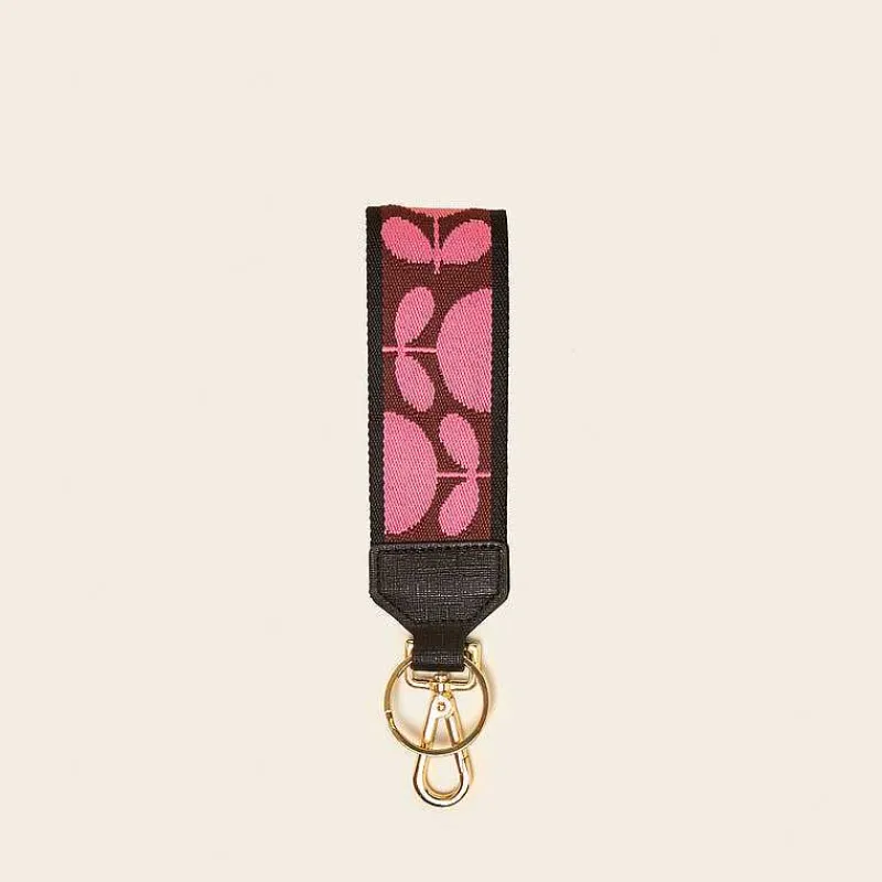 Orla Kiely Straps & Key Rings-Key Ring
