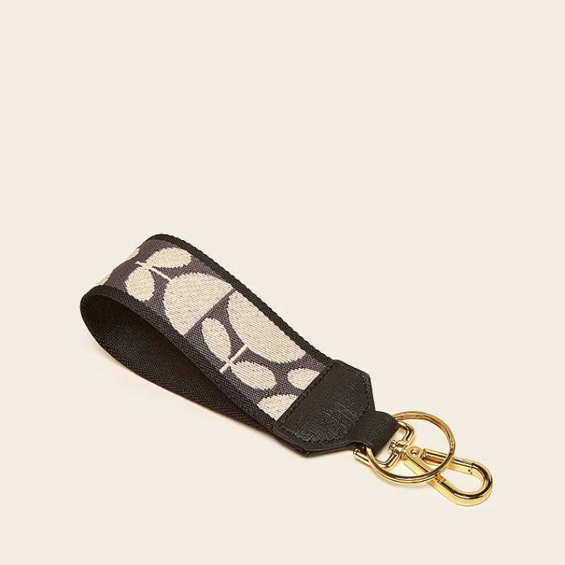 Orla Kiely Straps & Key Rings-Key Ring