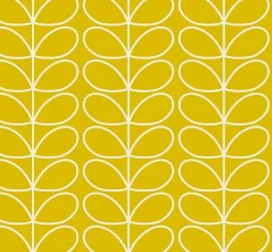 Orla Kiely Wallpaper-Linear Stem Sunflower Wallpaper