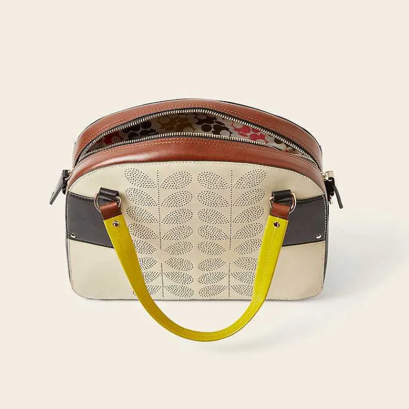 Orla Kiely Handbags-Luna Bowling Bag