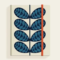Orla Kiely Gifts Under £50-Medium Notebook