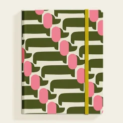 Orla Kiely Gifts Under £100-Medium Notebook