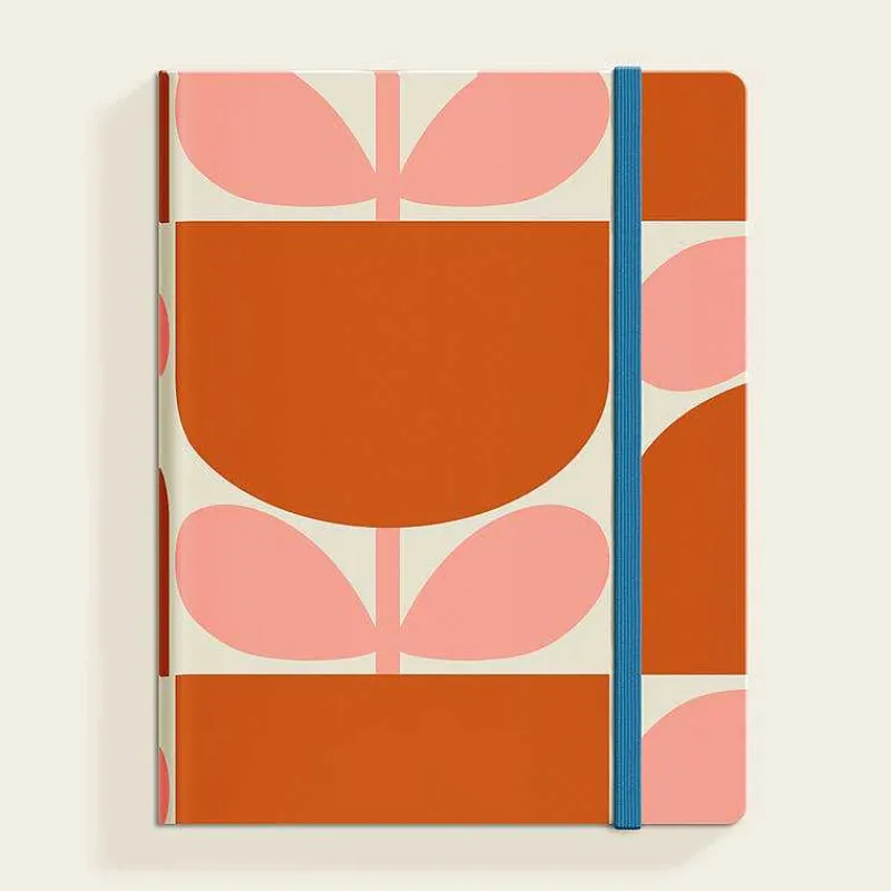 Orla Kiely Gifts Under £50-Medium Notebook