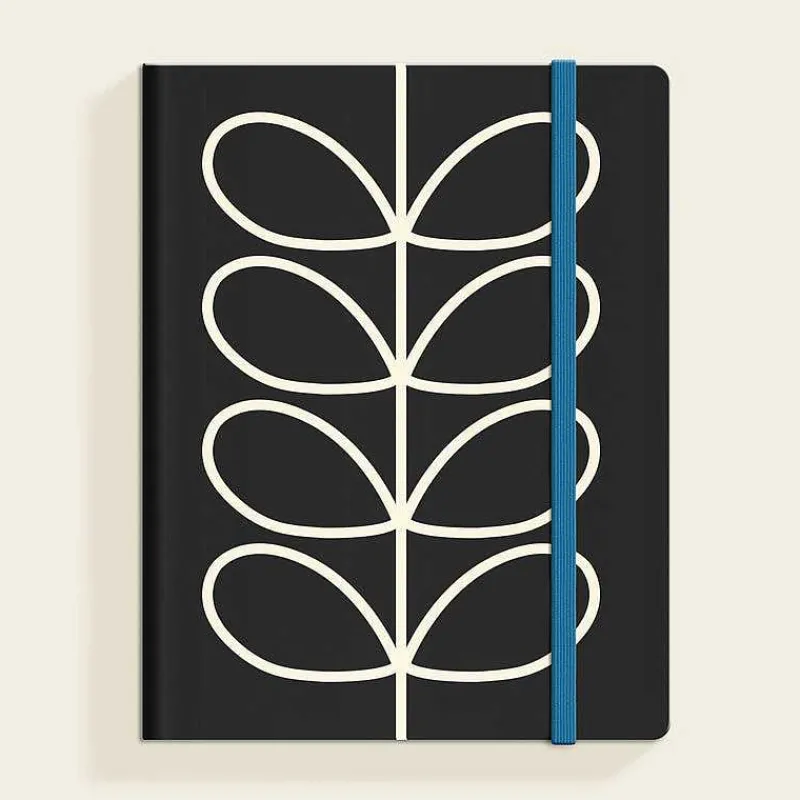 Orla Kiely Gifts Under £50-Medium Notebook