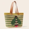 Orla Kiely Shoulder Bags-Monday Basket Bag
