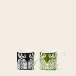 Orla Kiely Gifts Under £100-Mug Set Of 2