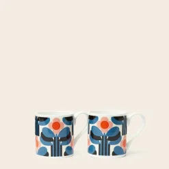 Orla Kiely Mugs & Teapots-Mug Set Of 2