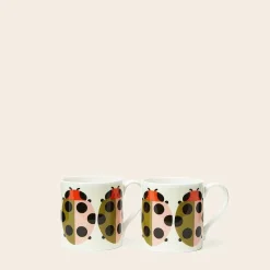 Orla Kiely Gifts Under £50-Mug Set Of 2