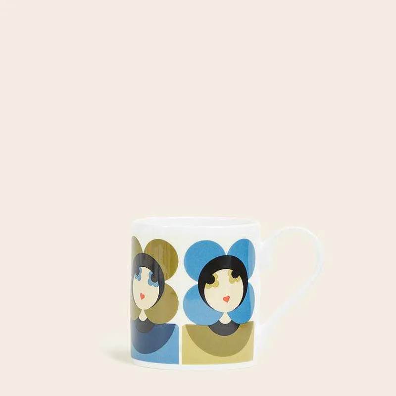 Orla Kiely Mugs & Teapots-Mug Set Of 3