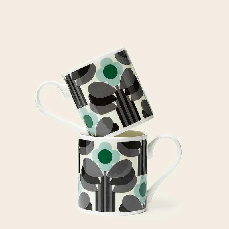 Orla Kiely Mugs & Teapots-Mug Set Of 2