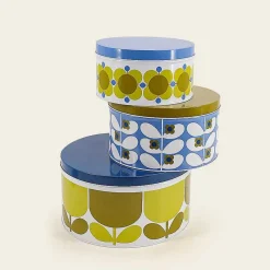 Orla Kiely Kitchen Storage-Nesting Cake Tins