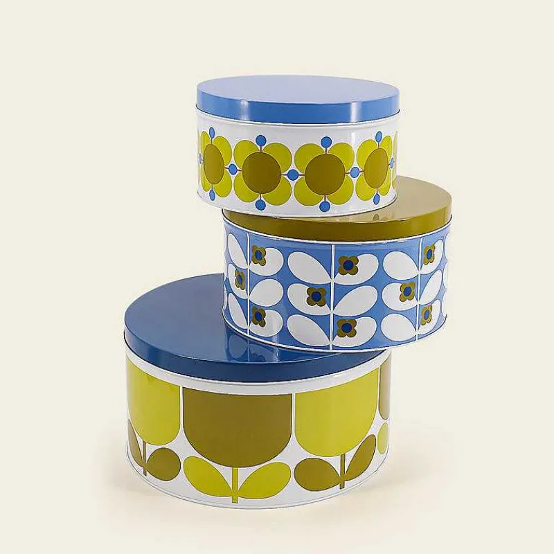 Orla Kiely Kitchen Storage-Nesting Cake Tins