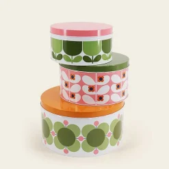 Orla Kiely Gifts Under £100-Nesting Cake Tins
