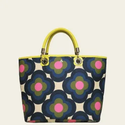 Orla Kiely Tote Bags-Smile Tote
