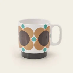 Orla Kiely Gifts Under £100-Stackable Mug Set Of 6
