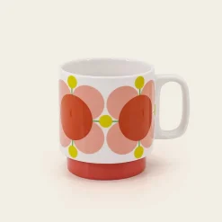 Orla Kiely Gifts Under £100-Stackable Mug Set Of 6