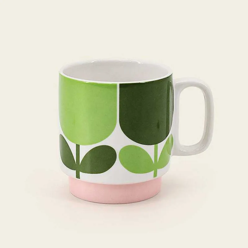 Orla Kiely Mugs & Teapots-Stackable Mug Set Of 6