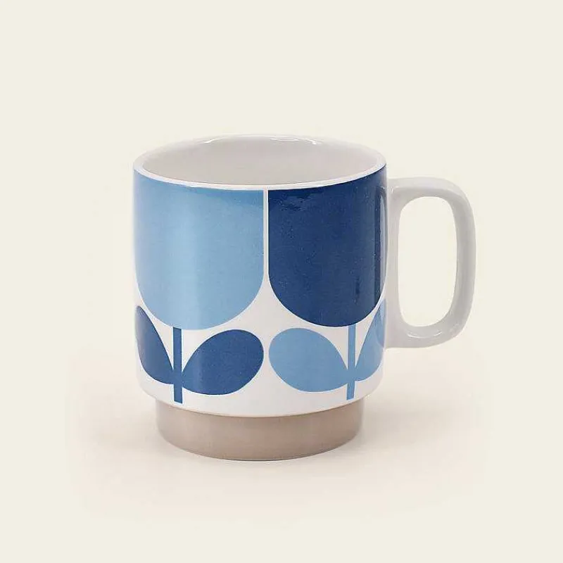 Orla Kiely Mugs & Teapots-Stackable Mug Set Of 6