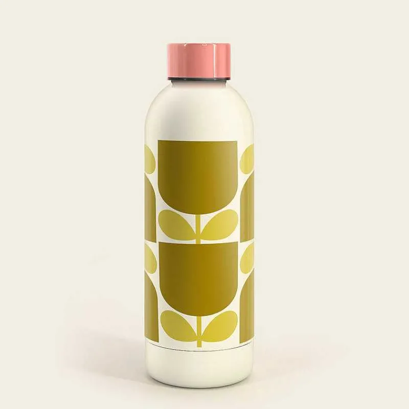 Orla Kiely Gifts Under £50-Stainless Steel Water Bottle