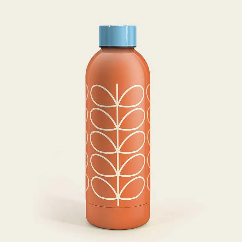 Orla Kiely Water Bottles-Stainless Steel Water Bottle