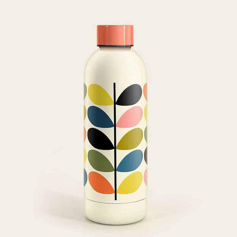 Orla Kiely Water Bottles-Stainless Steel Water Bottle