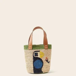 Orla Kiely Handbags-Sunday Mini Basket Bag