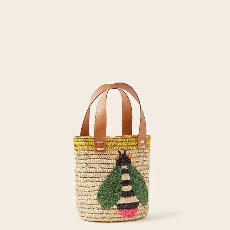 Orla Kiely Handbags-Sunday Mini Basket Bag