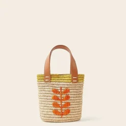 Orla Kiely Tote Bags-Sunday Mini Basket Bag