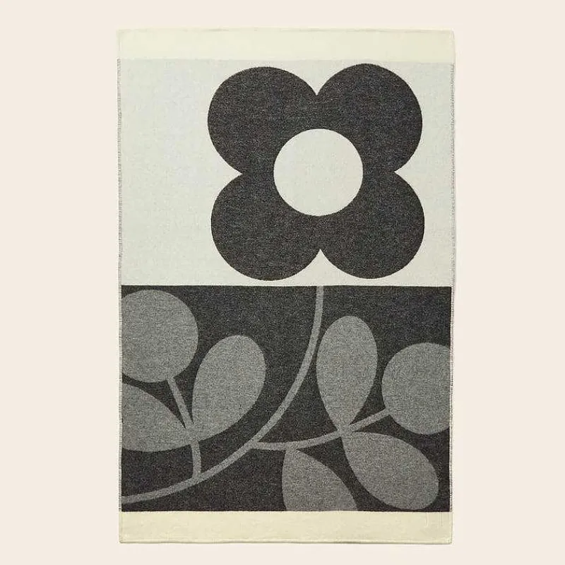 Orla Kiely Blankets-Wool Jacquard Blanket